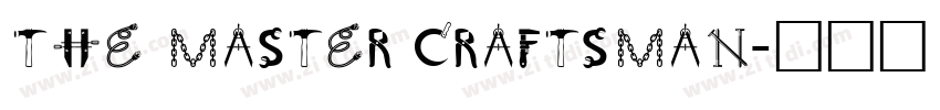 the master craftsman字体转换